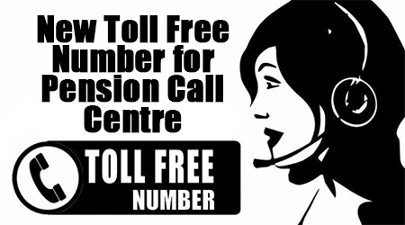New Toll Free Number for Pension Call Centre